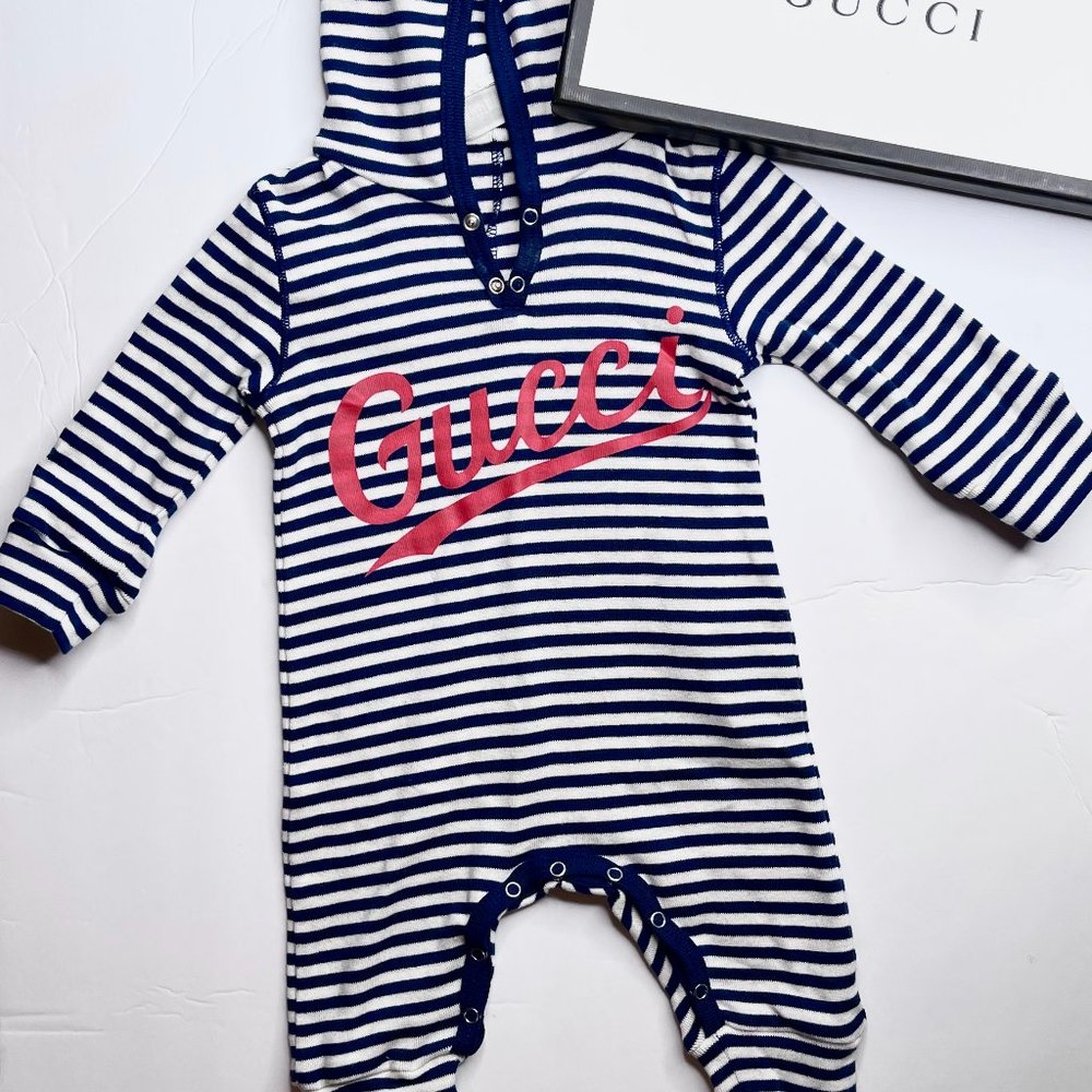 Gucci one piece baby onesie